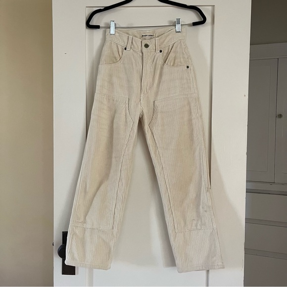 RUDY JUDE corduroy jeans size 0 - Picture 2 of 6